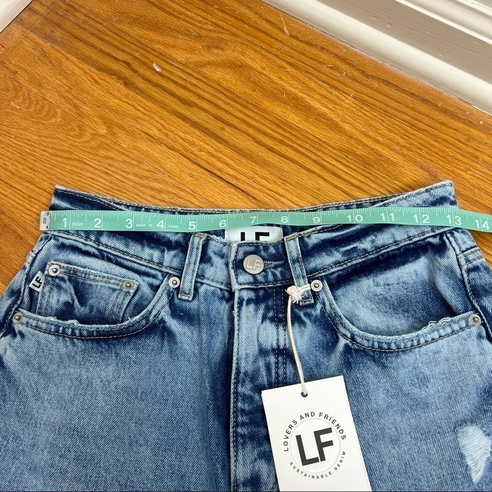 Lovers + Friends Reece High Rise Straight Leg Jeans - Picture 9 of 16